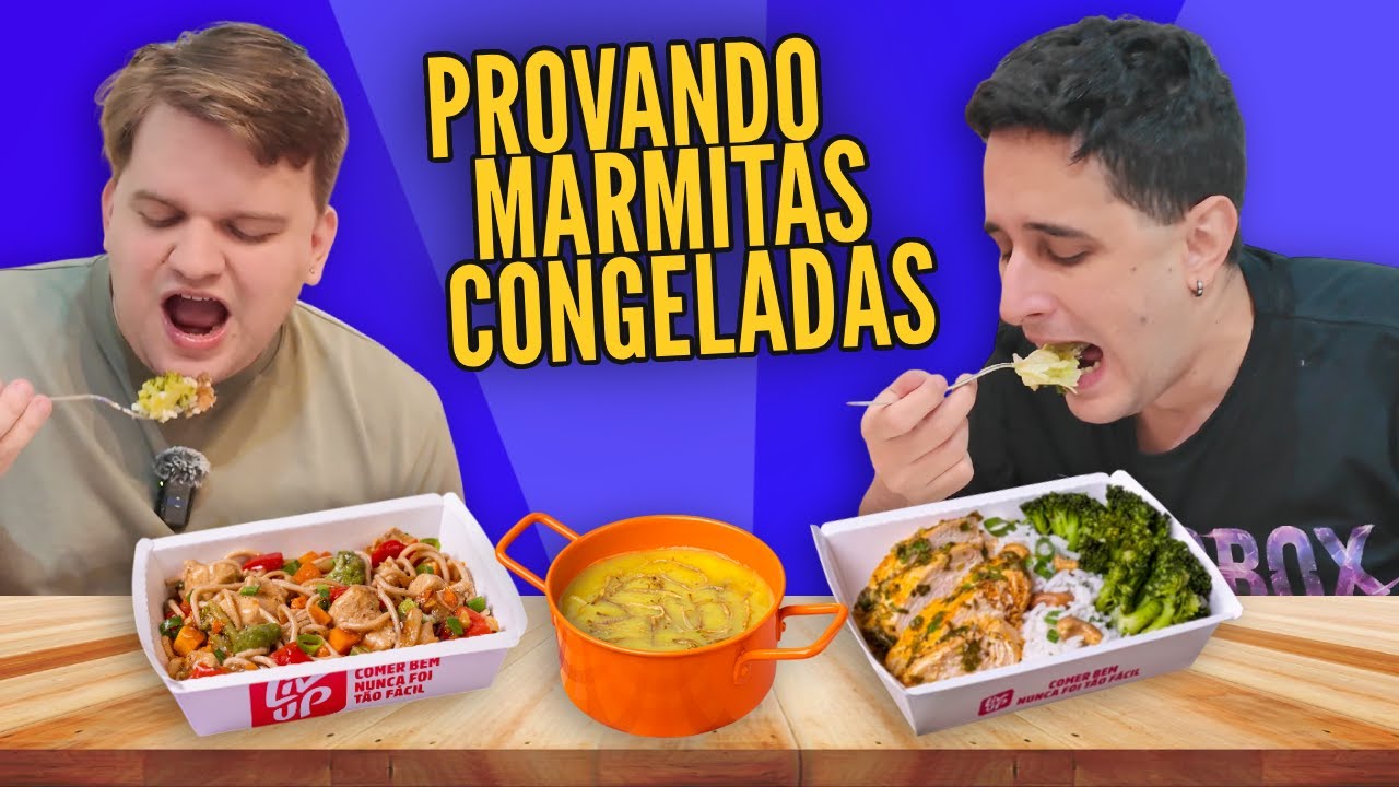 24h PROVANDO MARMITAS CONGELADAS