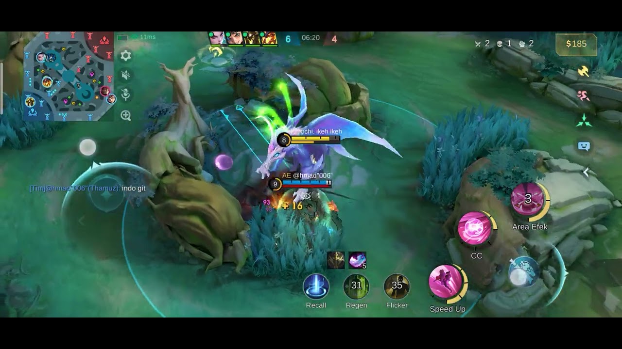 MOBILE LEGEND USER KIMMY NIH BOS