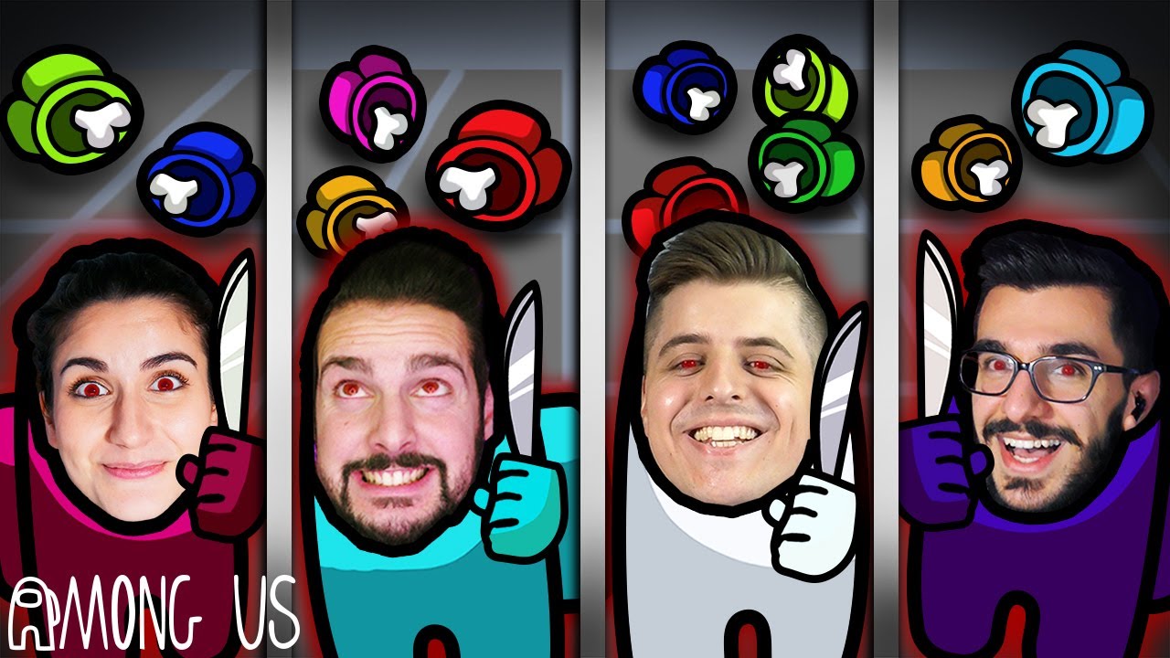 IMPOSTOR CHALLENGE: Wer macht die meisten & schnellsten Kills! Among Us mit der Crew