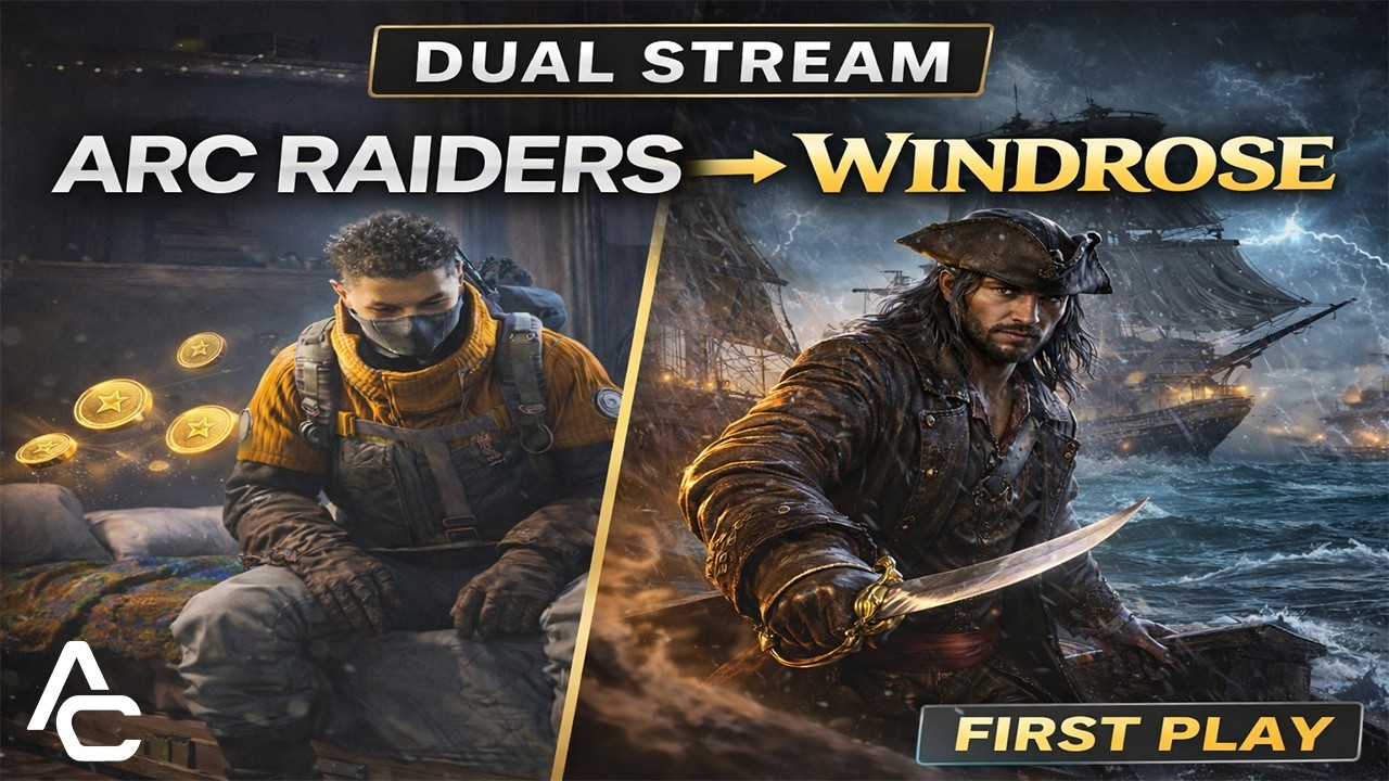 FIRST TIME Playing WINDROSE LIVE ⚓ Stormy Sea Pirate Adventure