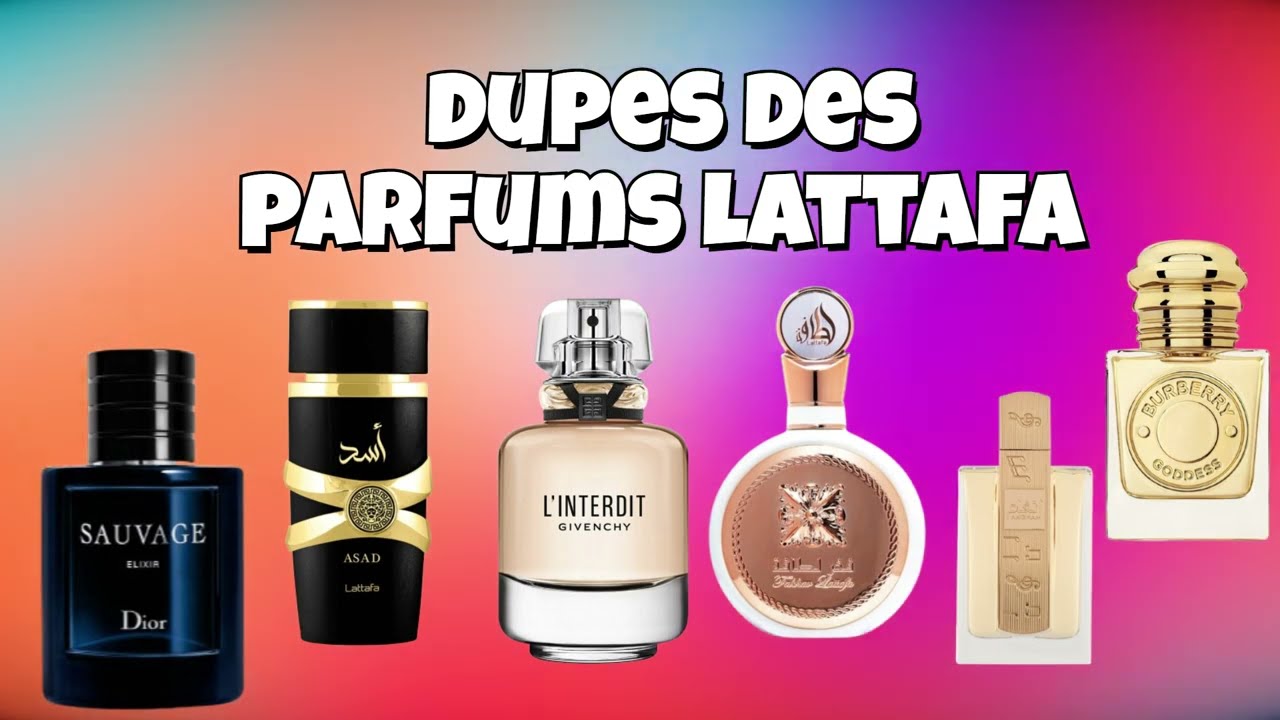 Les DUPES des Parfums Lattafa 🇫🇷 Alternatives aux parfums de Luxe