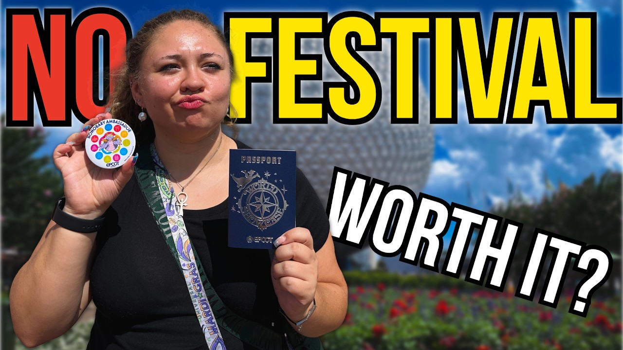 We Tried EPCOT Without A Festival&hellip; And It Was BETTER Than We Expected! Kidscot Passport, Food & More