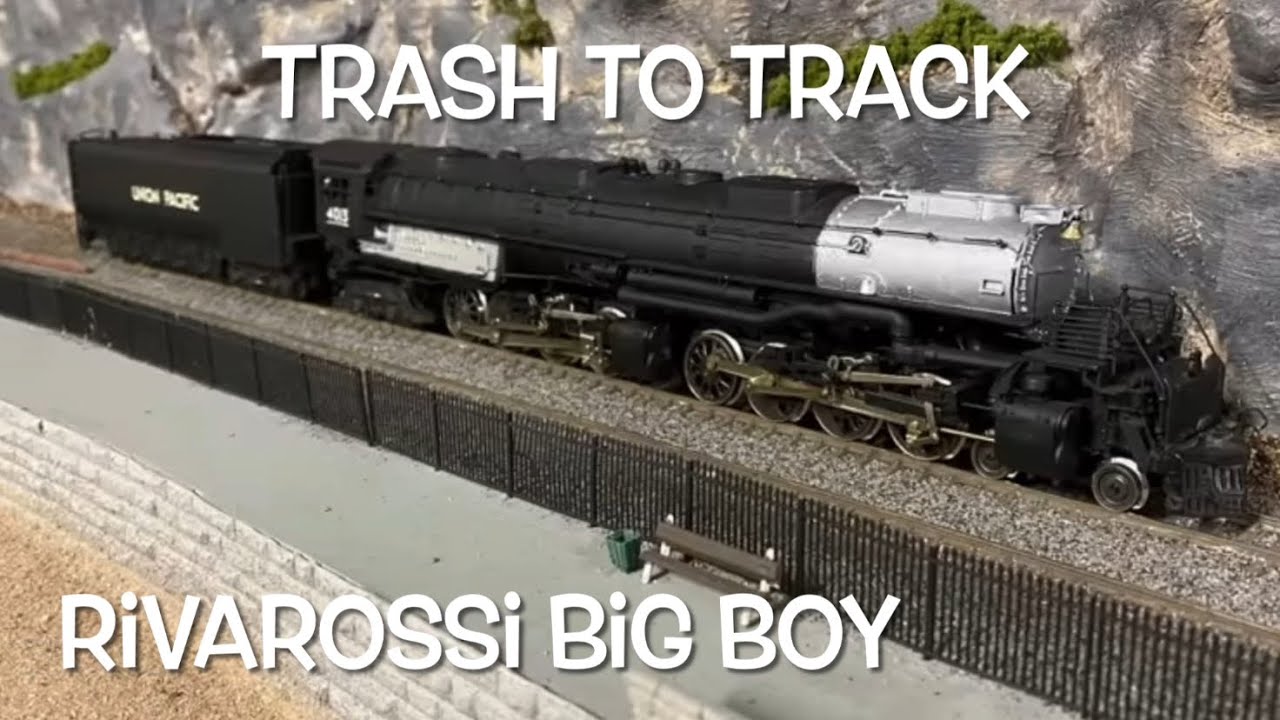 Trash to Track Episode 41. Rivarossi Big Boy.