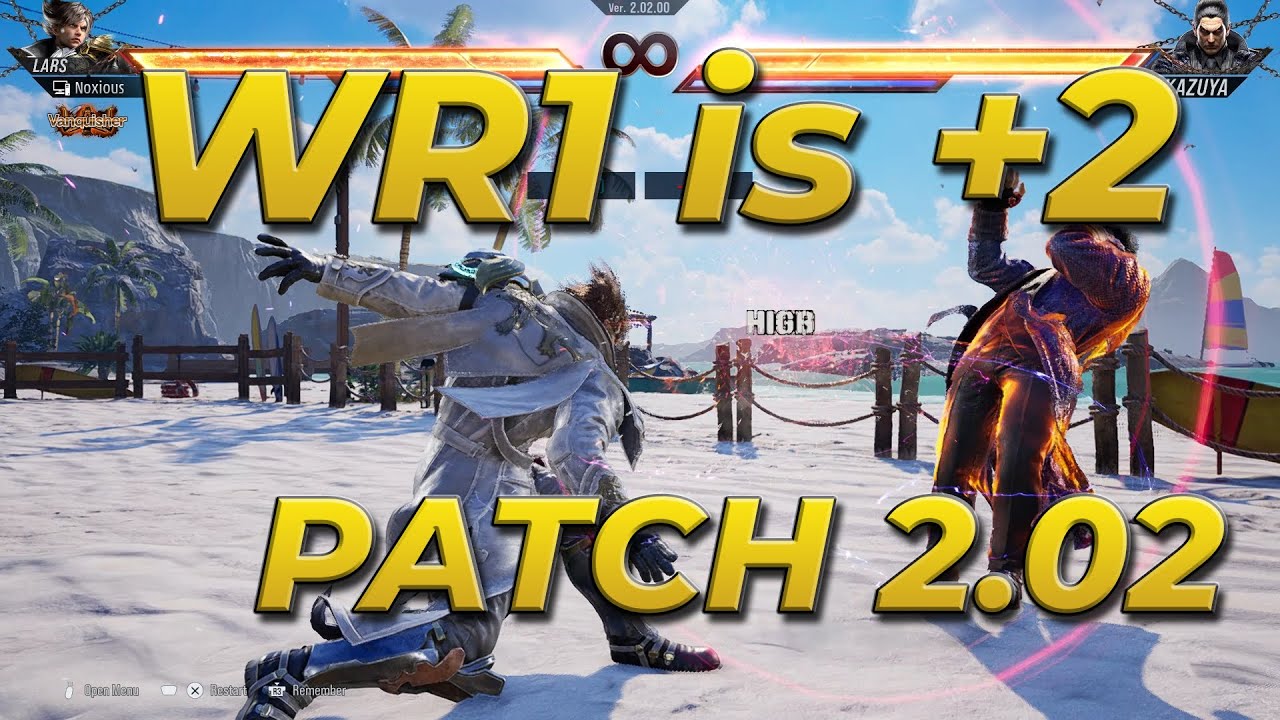 Lars Patch 2.02 Changes Quick Rundown Tekken 8