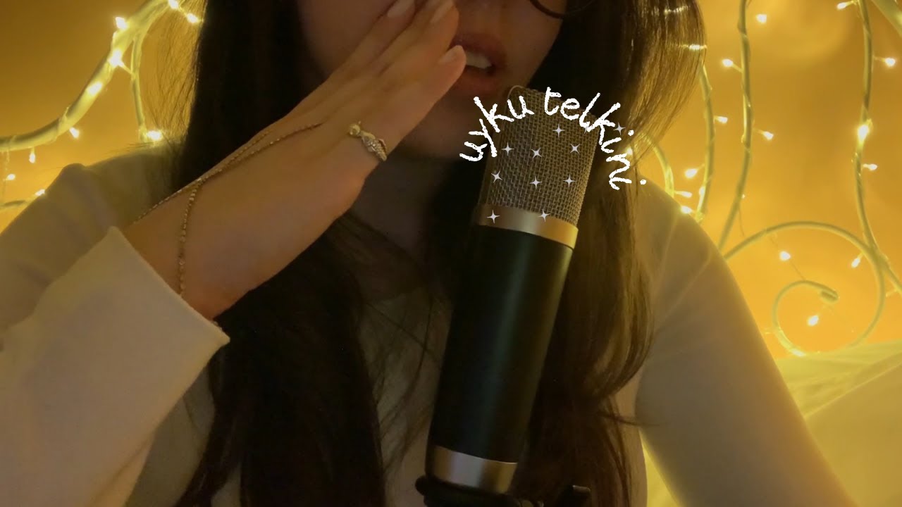gözlerini kapat ve dediklerimi hayal et (uyku telkini,yakın fısıltı) | türkçe asmr