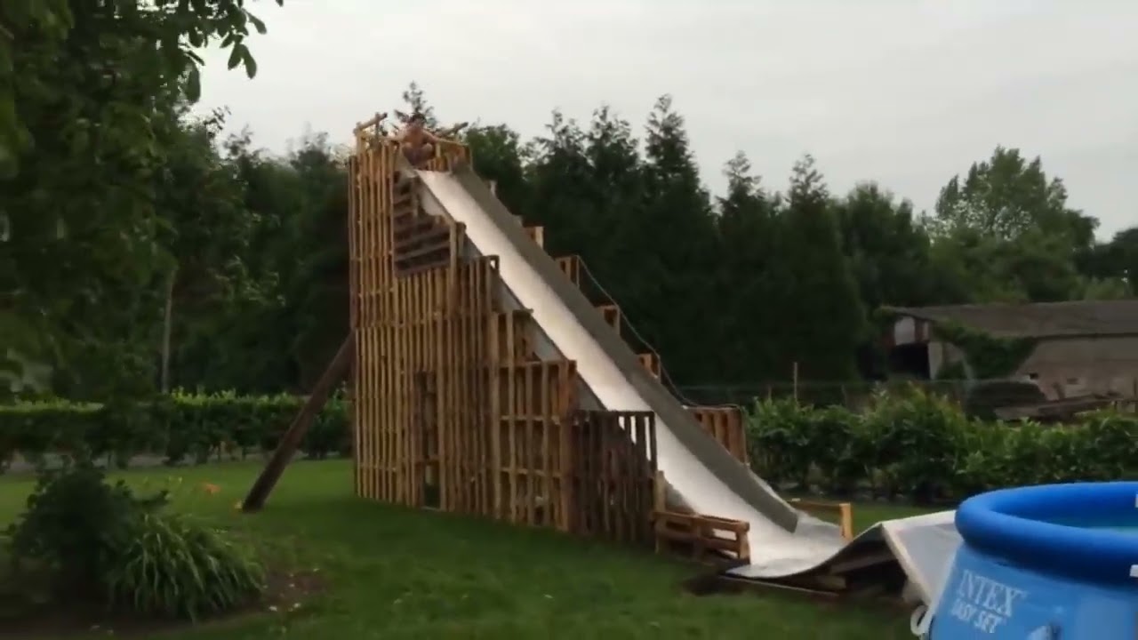 WATER SLIDE FAILS COMPILATION