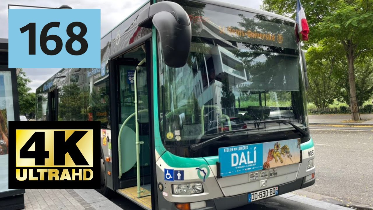 Bus 168 / Sarcelles Chantepie - Saint-Denis Université