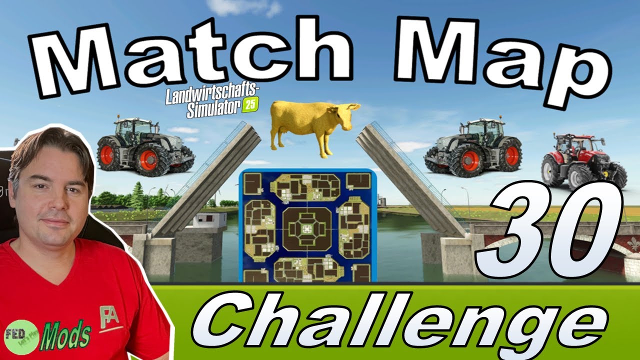 LS25 Match Map Challenge #30 Und schon wieder ein Monat geschafft #ls25 #fs25 #farmingSimulator25