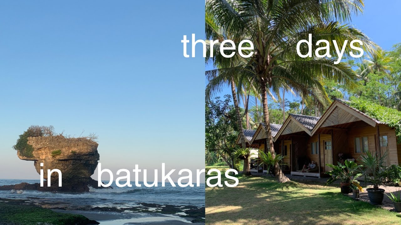 3 days in batukaras beach indonesia | beach day, sunset, tanning etc.
