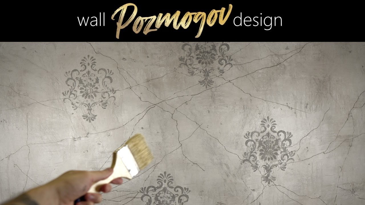 VINTAGE CONCRETE. Decorative plaster application