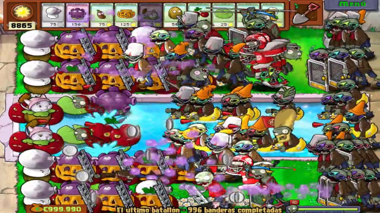 PLANTS VS ZOMBIES EL ULTIMO BATALLON INFINITO