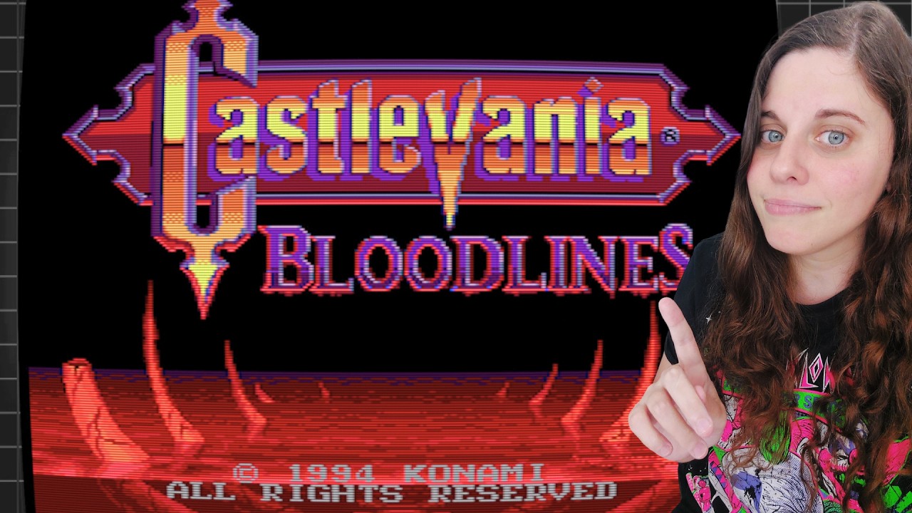 RETRO GAMES | CASTLEVANIA BLOODLINES |   #retroachievements run!