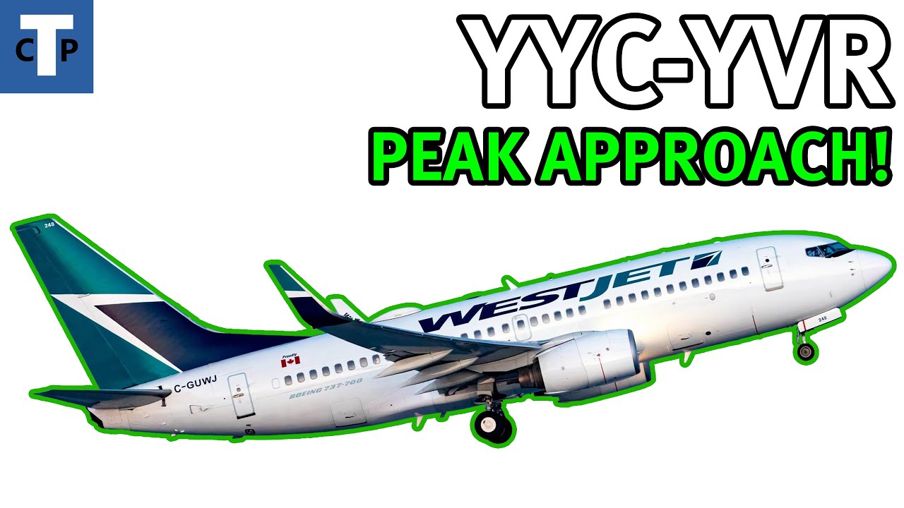 PRIME YVR APPROACH! | WestJet 737-700 Takeoff and Landing (YYC-YVR) (4K⁶⁰)