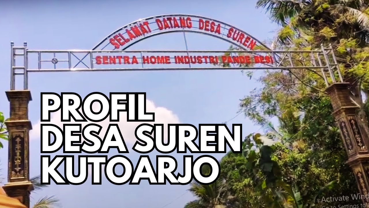 PROFIL DESA SUREN KECAMATAN KUTOARJO KABUPATEN PURWOREJO JAWA TENGAH INDONESIA