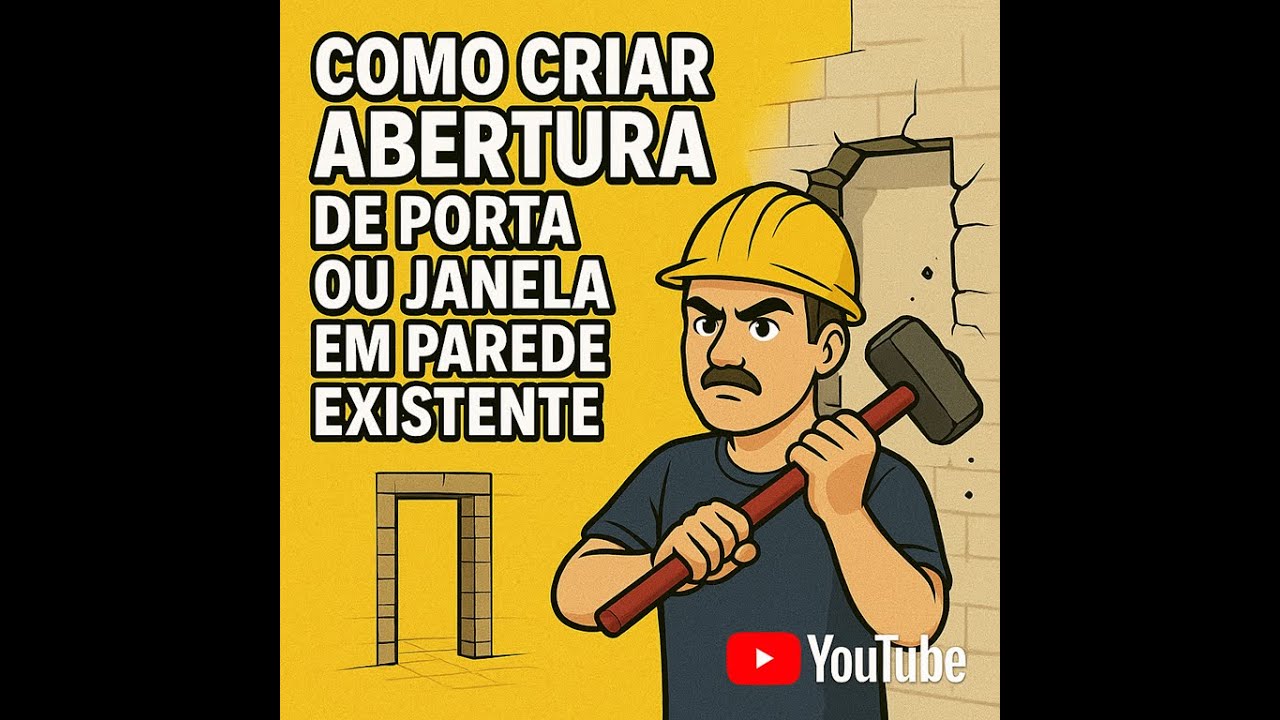 Como criar abertura de porta ou janela em parede existente   Eng Estrutural