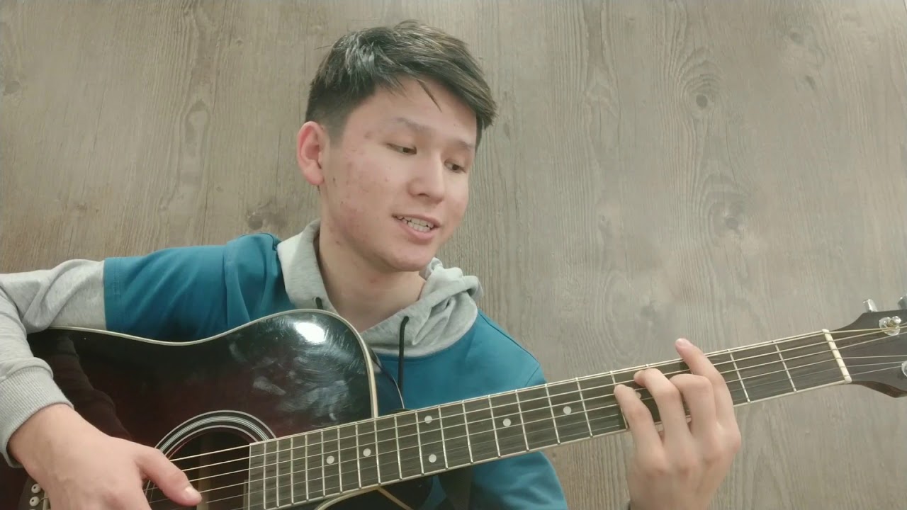 Darkhan Juzz - Ерікпе бейнесабақ гитарада, аккорды