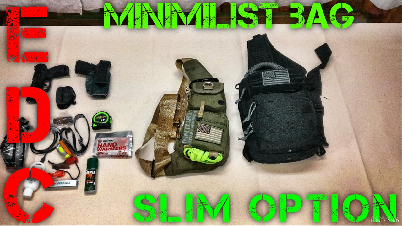 EDC Bag - SWITCHED! New Minimal Option.