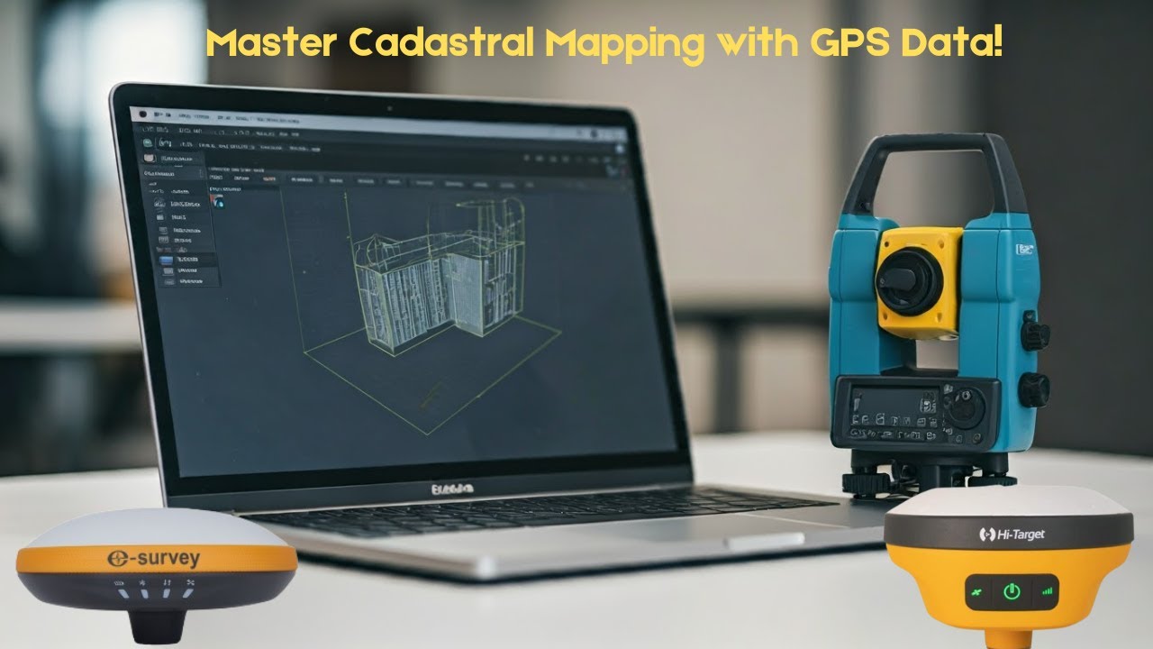 How to Prepare a Map from GPS Surveyed Points for Cadastral Surveying