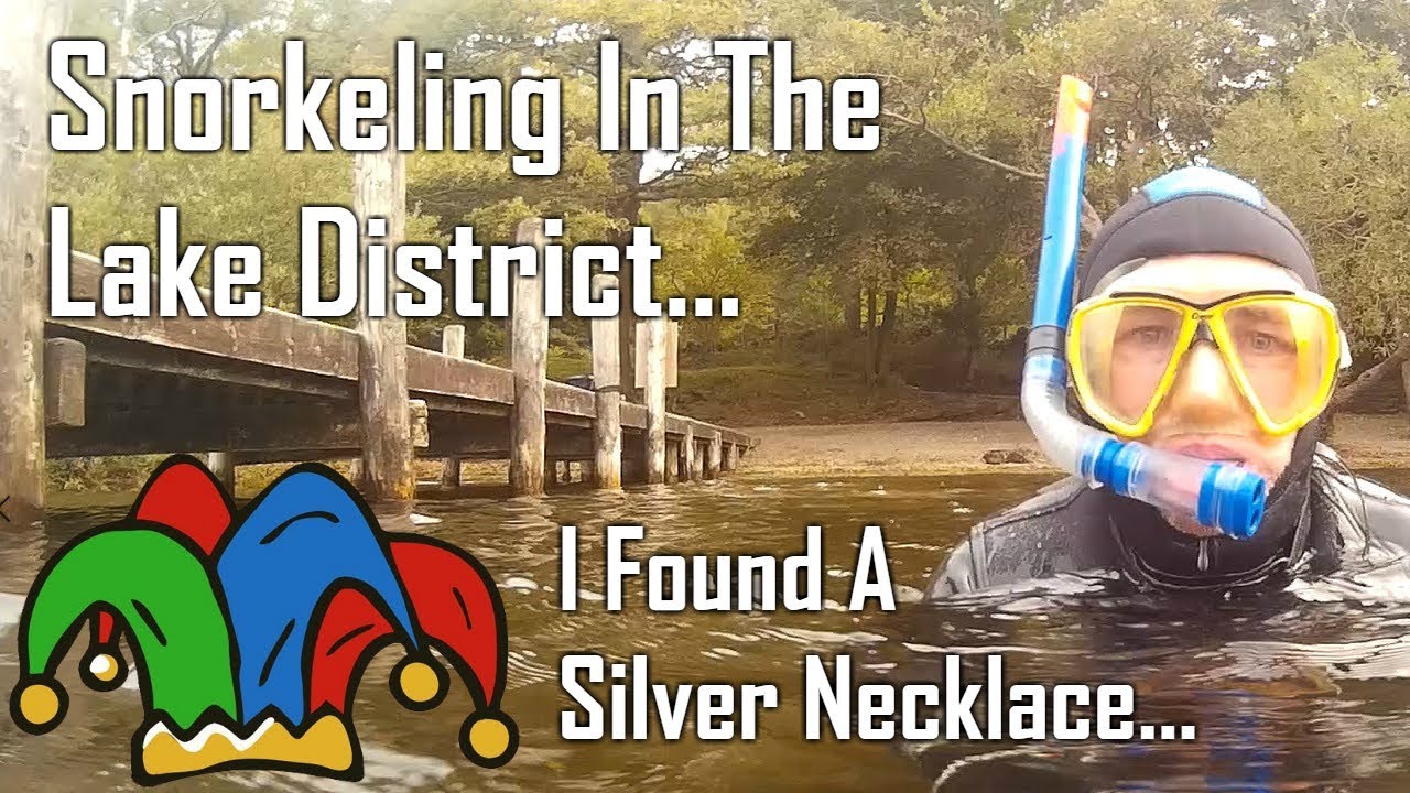 Found A Silver Necklace UK Snorkeling In The Lake District