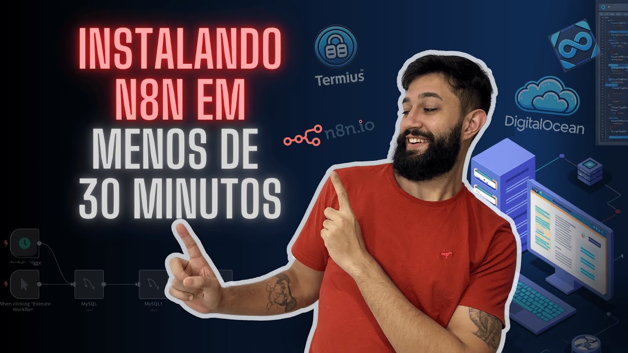 Como Instalar e Configurar o N8N em Menos de 30 Minutos