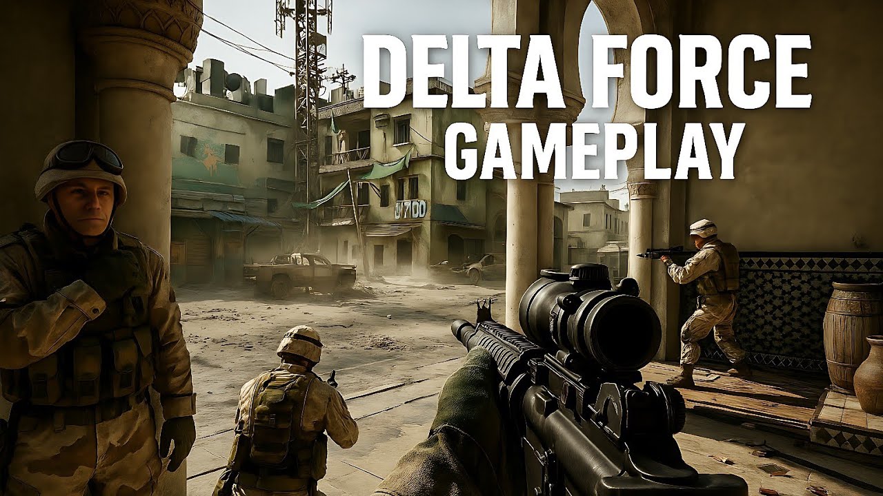 Delta Force Gameplay⚡ | Tactical Shooter Action | Classic Military FPS 🎮