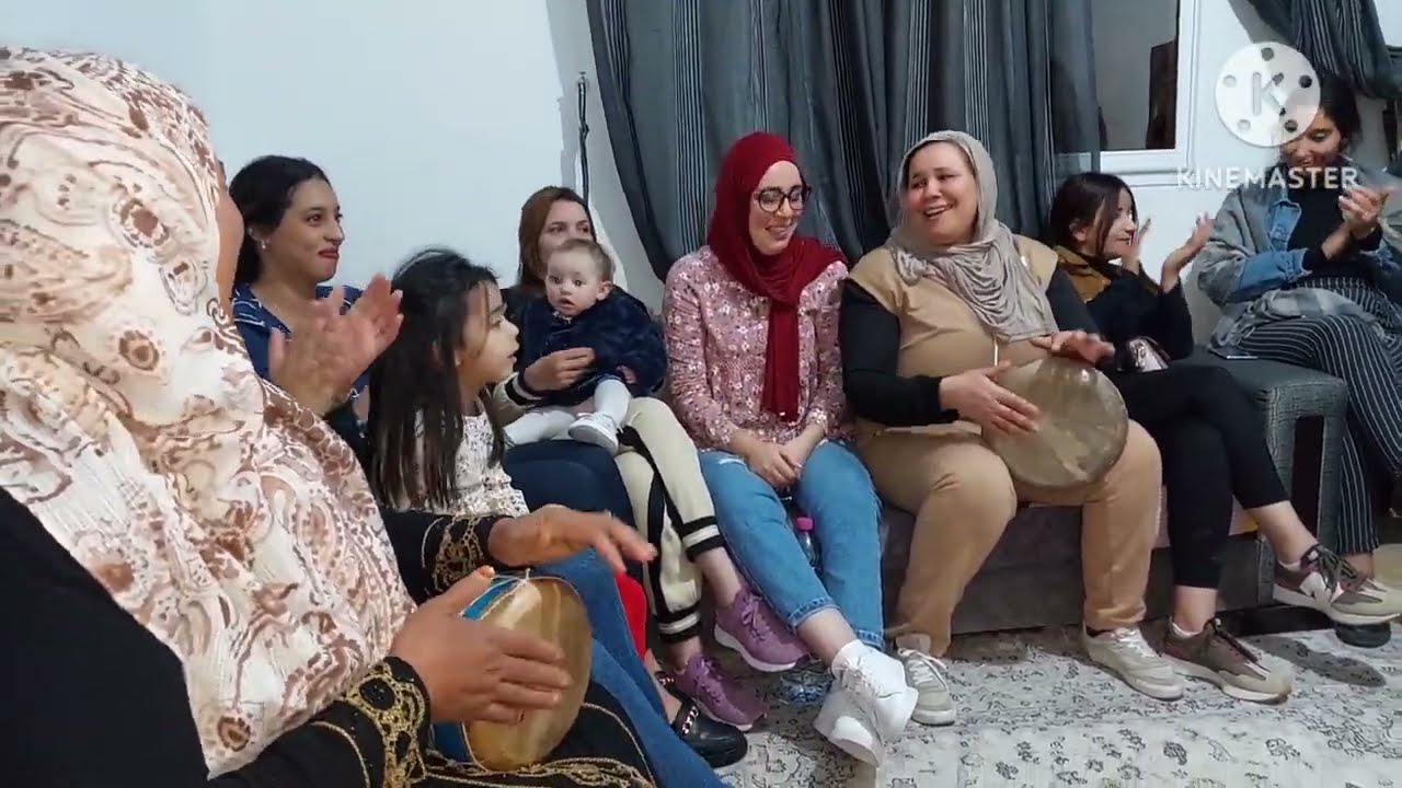 سهرية الدربوكة في دار اختي