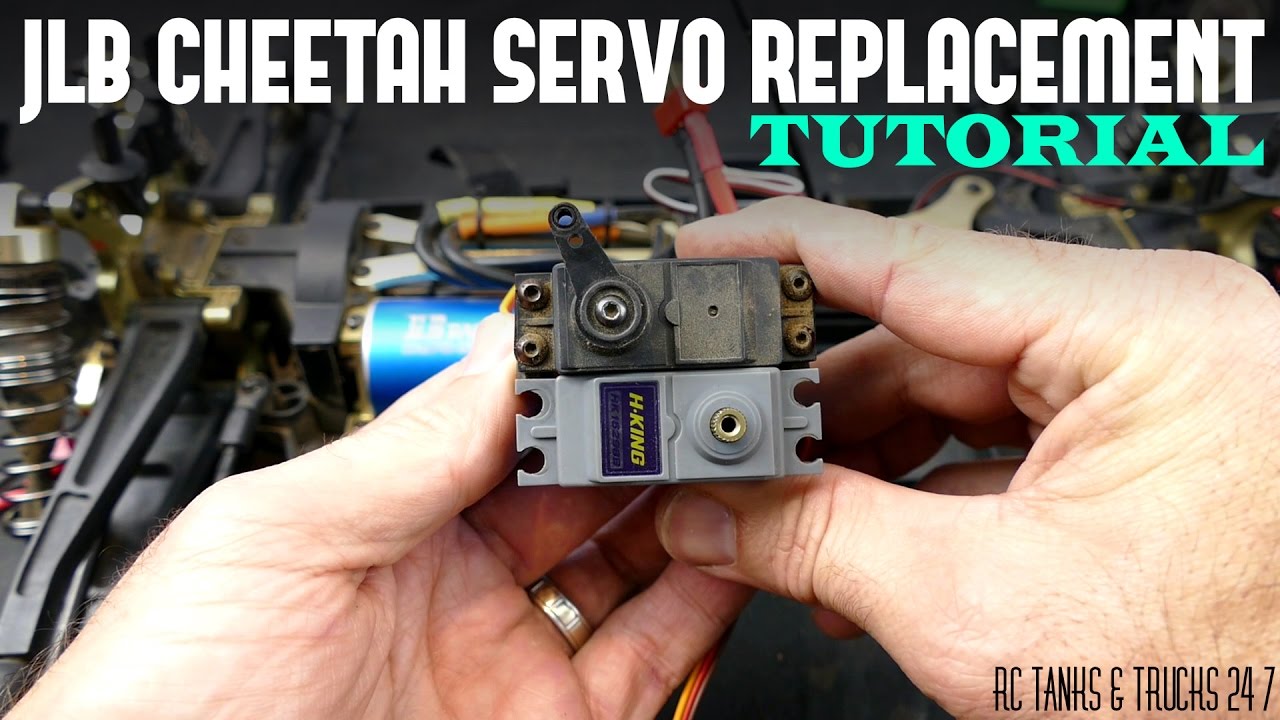 JLB CHEETAH 21101 Steering Servo Replacement Tutorial