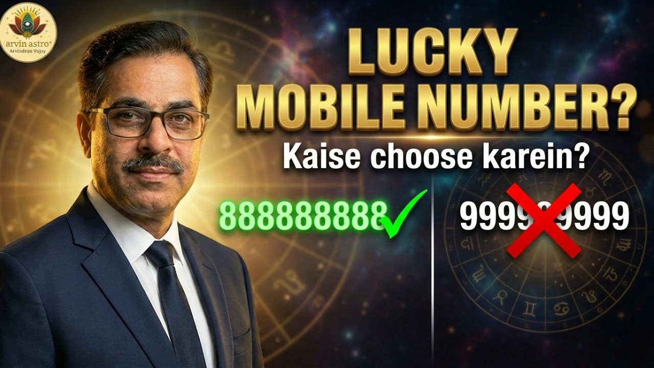 Mobile Numerology Secrets: Which Number is LUCKY? | Arvindrun Vnjay
