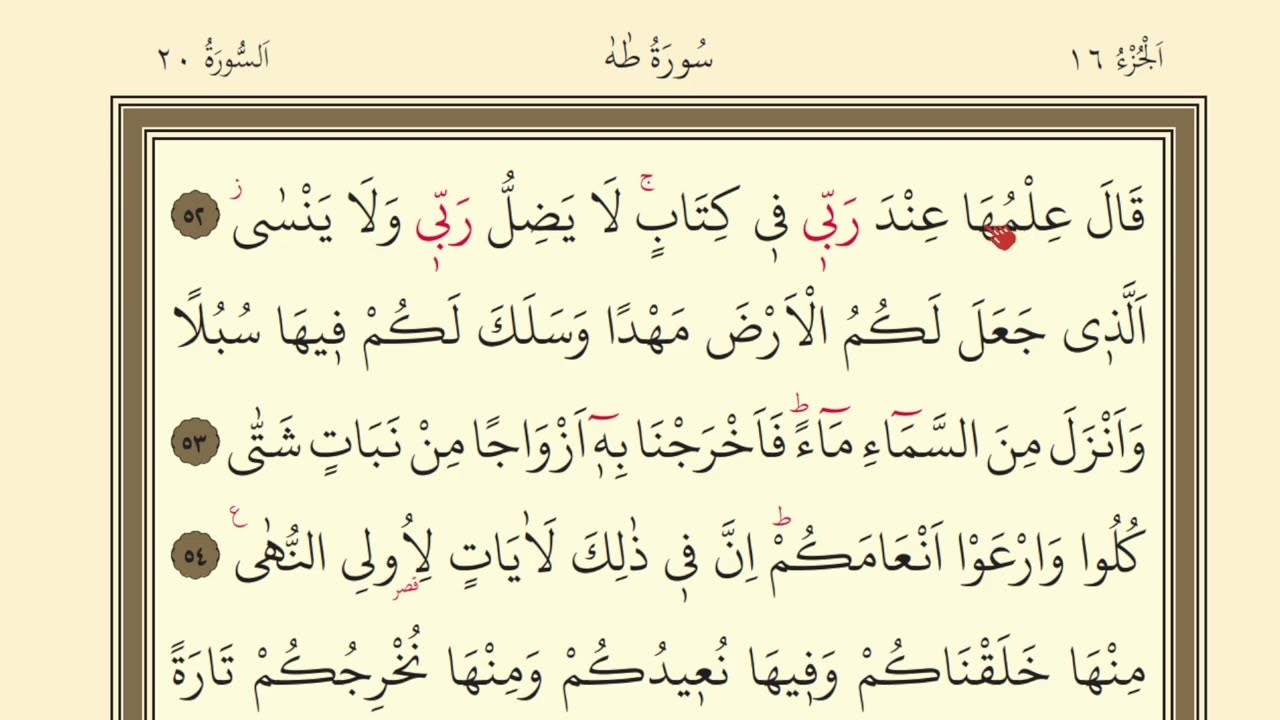 314.DERS KURAN SAYFA 314 | SURAH TAHA 52-64 | TAHA SURESİ 52-64 #kurandersleri #quranlessons #quran