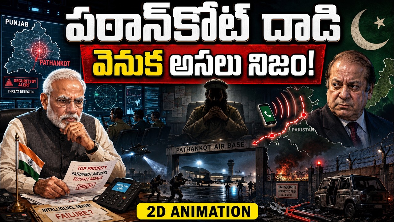 పఠాన్&zwnj;కోట్ దాడి వెనుక అసలు నిజం! | The Untold Story of Pathankot Attack