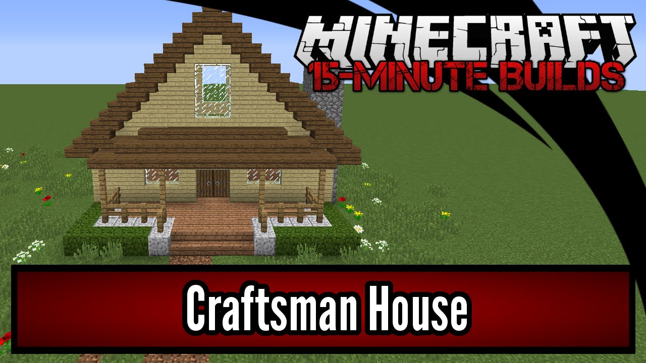Minecraft 15-Minute Builds: Craftsman House