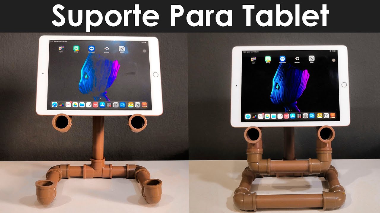 Suportes para Tablet | DIY