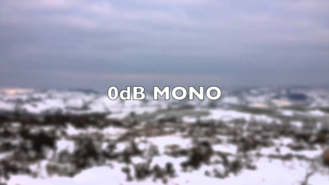 Test tone 0dB L, R, MONO, -6dB MONO