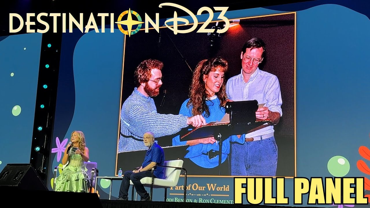Part of Our World with Jodi Benson & Ron Clements - FULL PANEL - Destination D23 2025