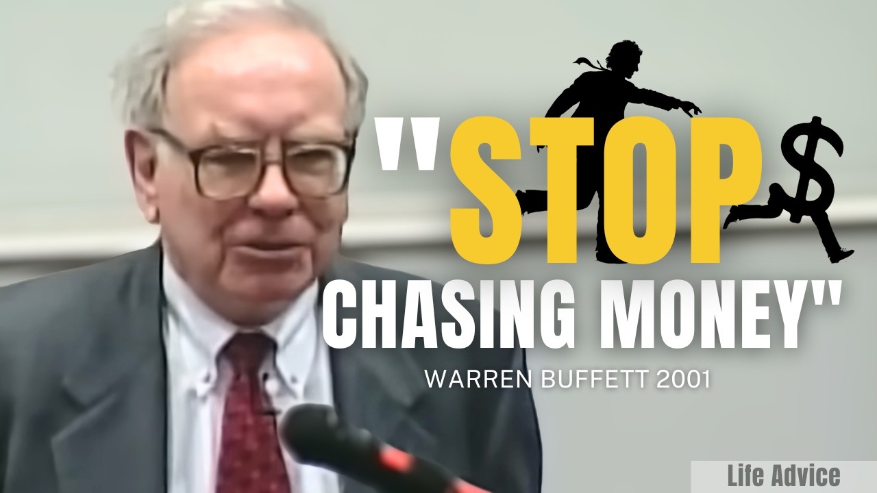 Warren Buffett: Stop Chasing Salary (Best Career Advice) | Terry Leadership Speaker Series 2001