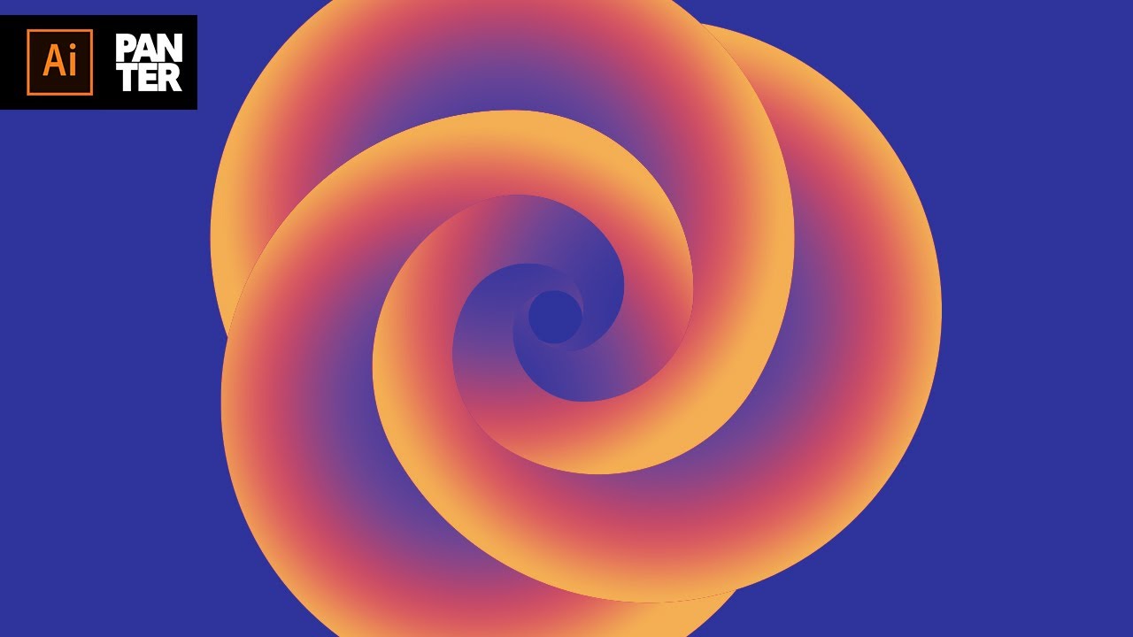 Golden Ratio Rose in Illustrator