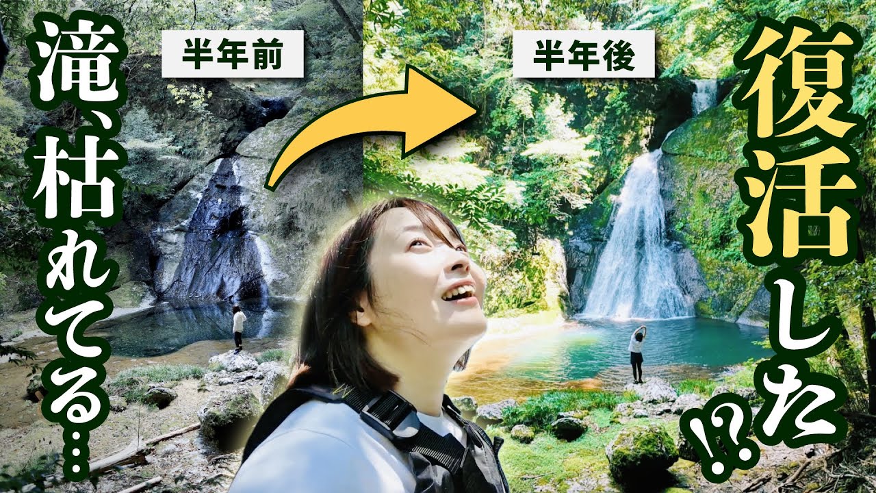 初心者でも行ける！秘密の癒し滝を探しに行こう【和歌山・請川のお滝さん】