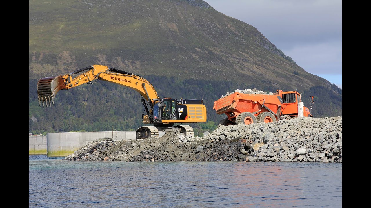 På båttur på Nordøyvegen prosjektet
