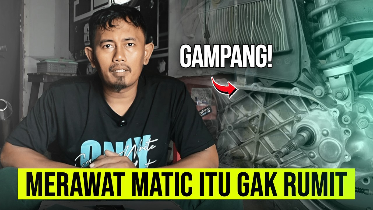 Merawat Motor Matic Itu Nggak Rumit, Gampang!