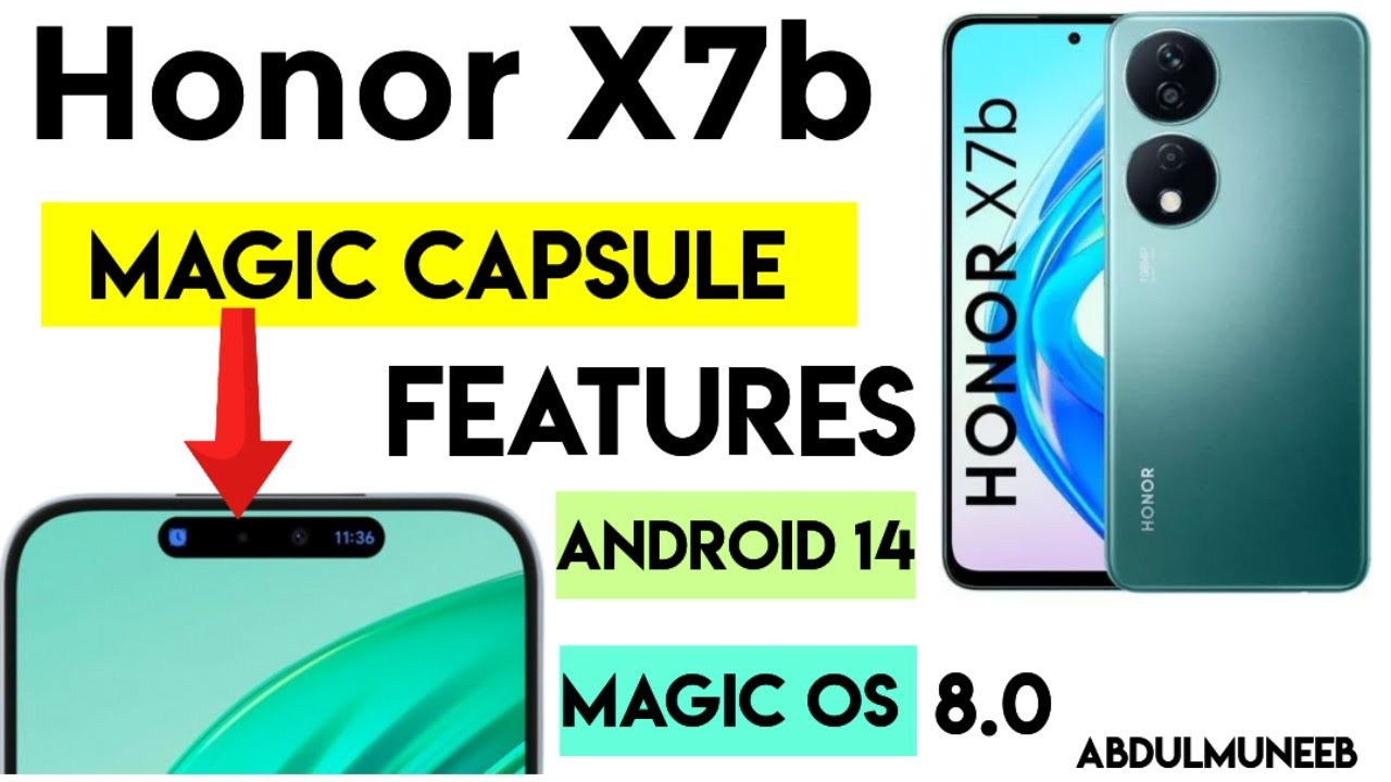 HONOR X7b - The Magic Capsule You Didn't Know You Needed