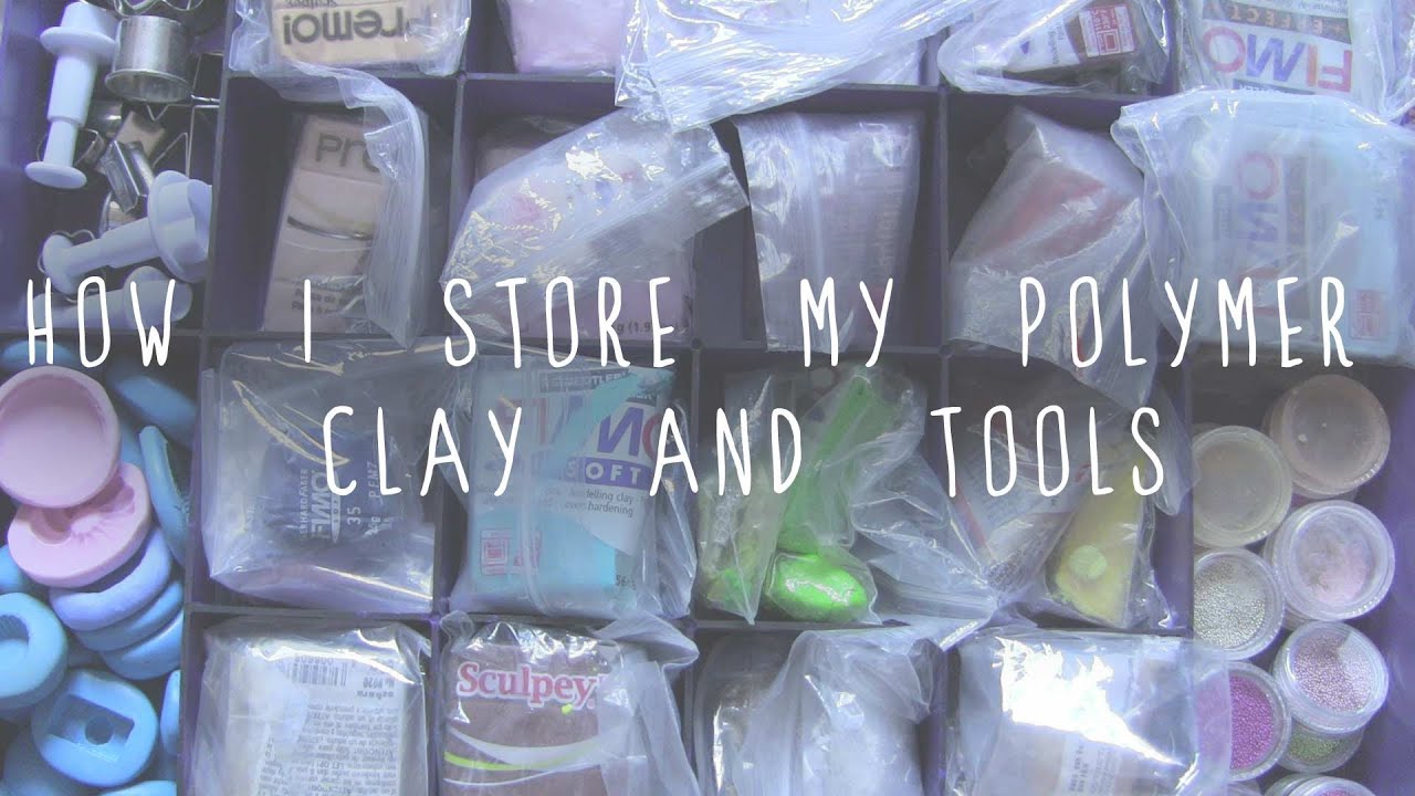 How I Store My Polymer Clay