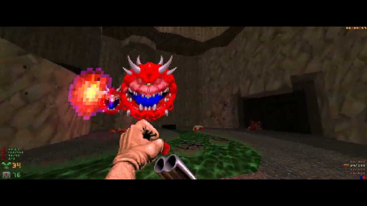 Earthtone Base - A Doom 2 Map by LizardCommando