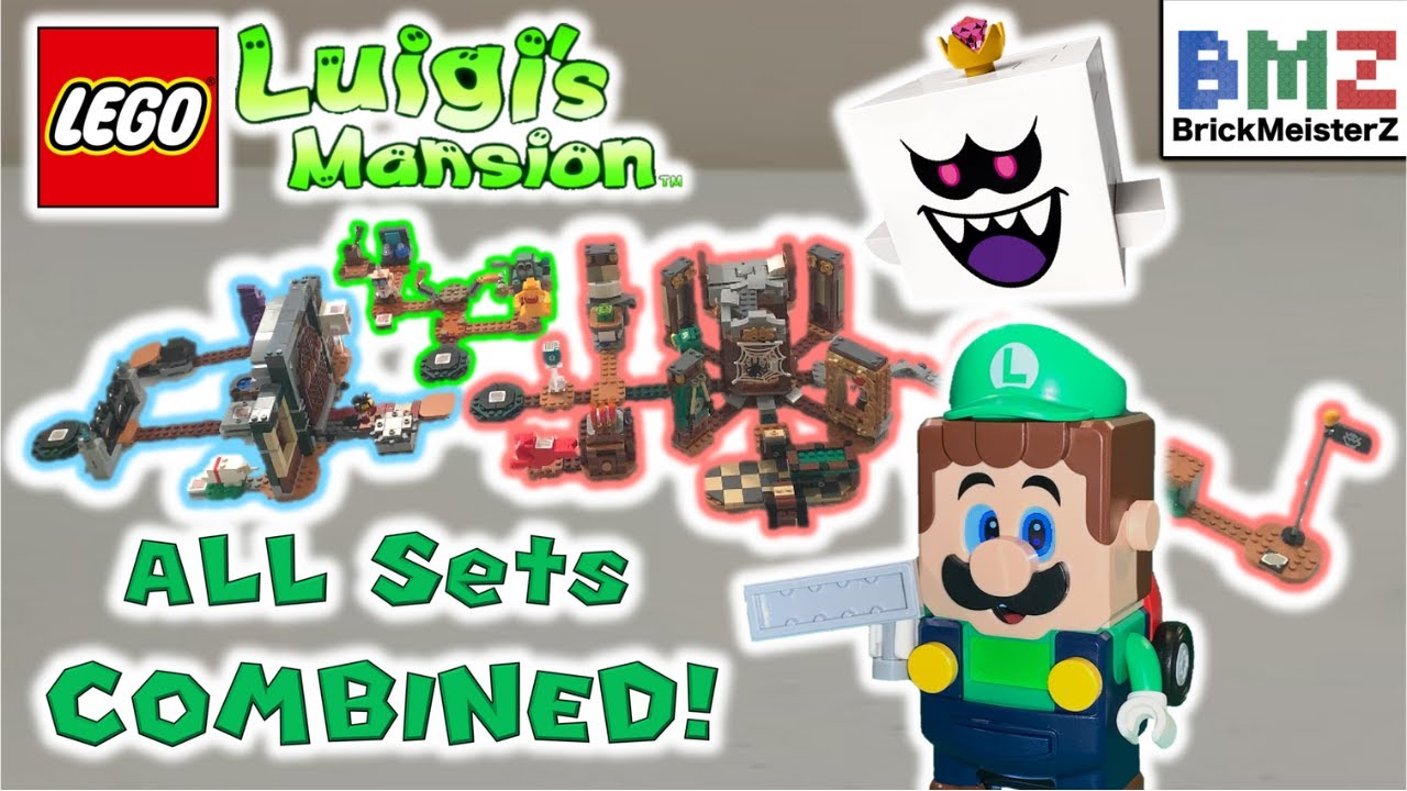 ALL LEGO Luigi's Mansion Sets COMBINED!