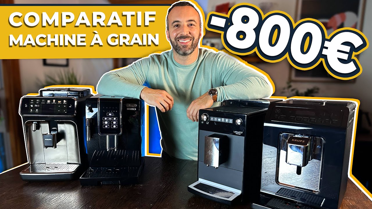 MEILLEURES MACHINES À CAFÉ grain à -800€ en 2025 : LE COMPARATIF 🔥
