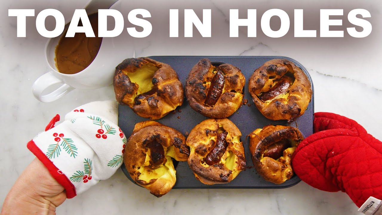 Toad in the hole (personal pan puddings)
