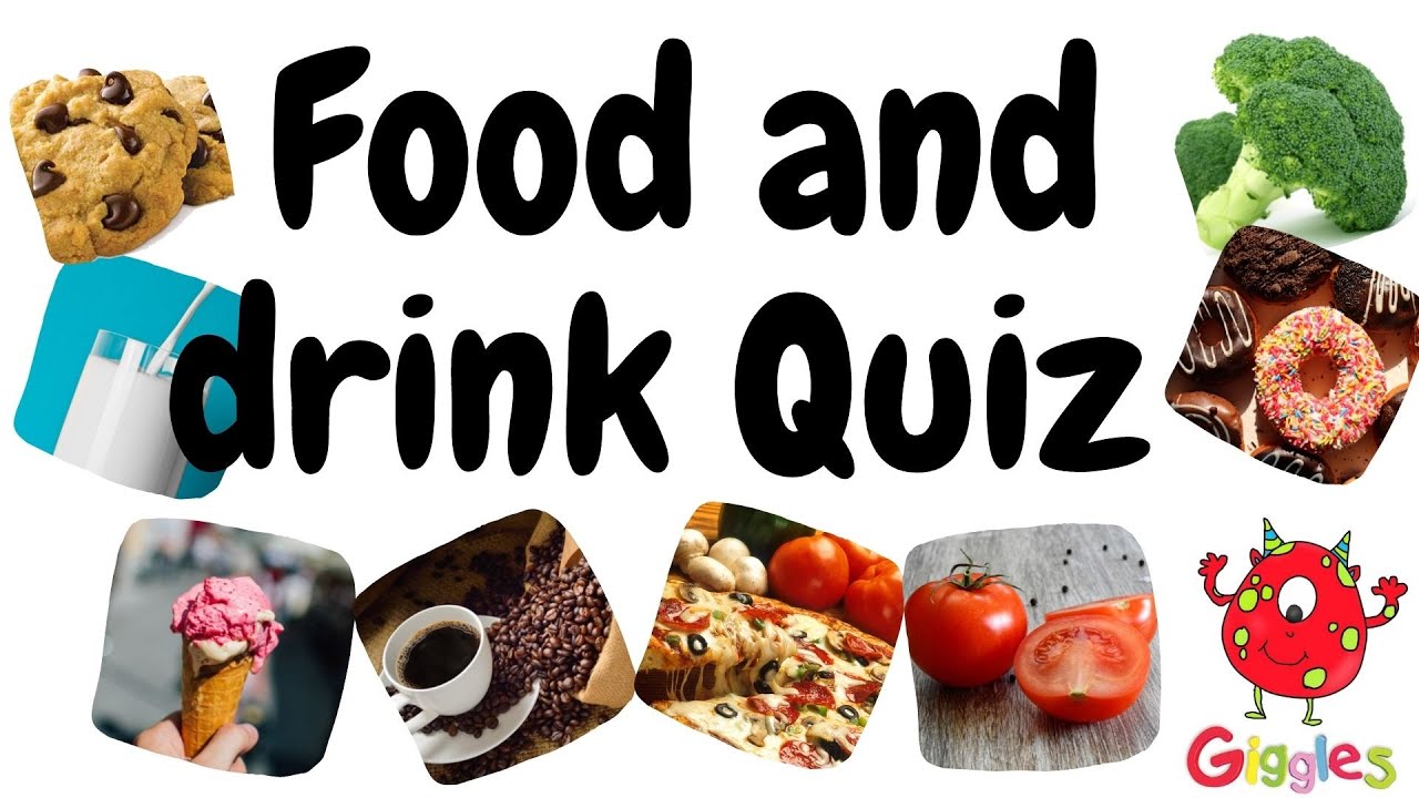 Food and Drink Quiz - quiz for kids and ESL classes