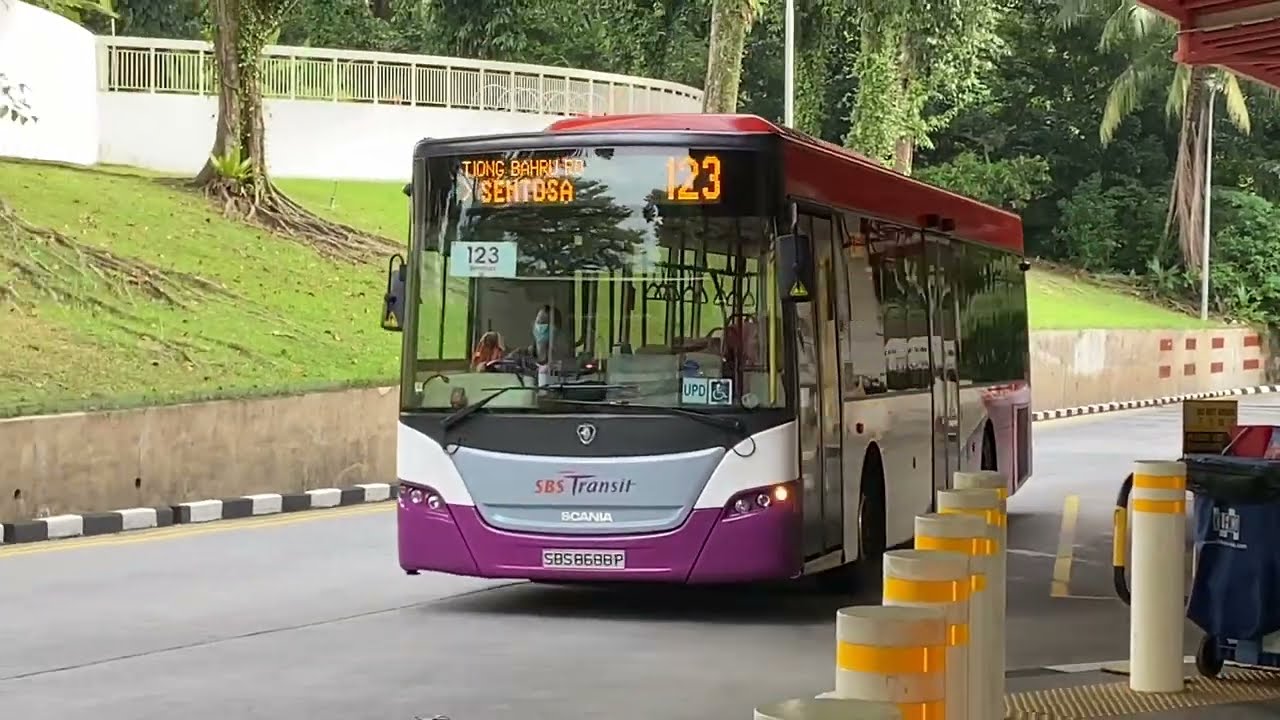 SBST Scania K230UB Euro 5 - SBS8688P on Route/Service 123