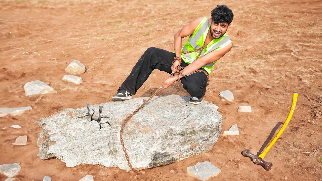 Unbreakable Stone Breaking Challenge