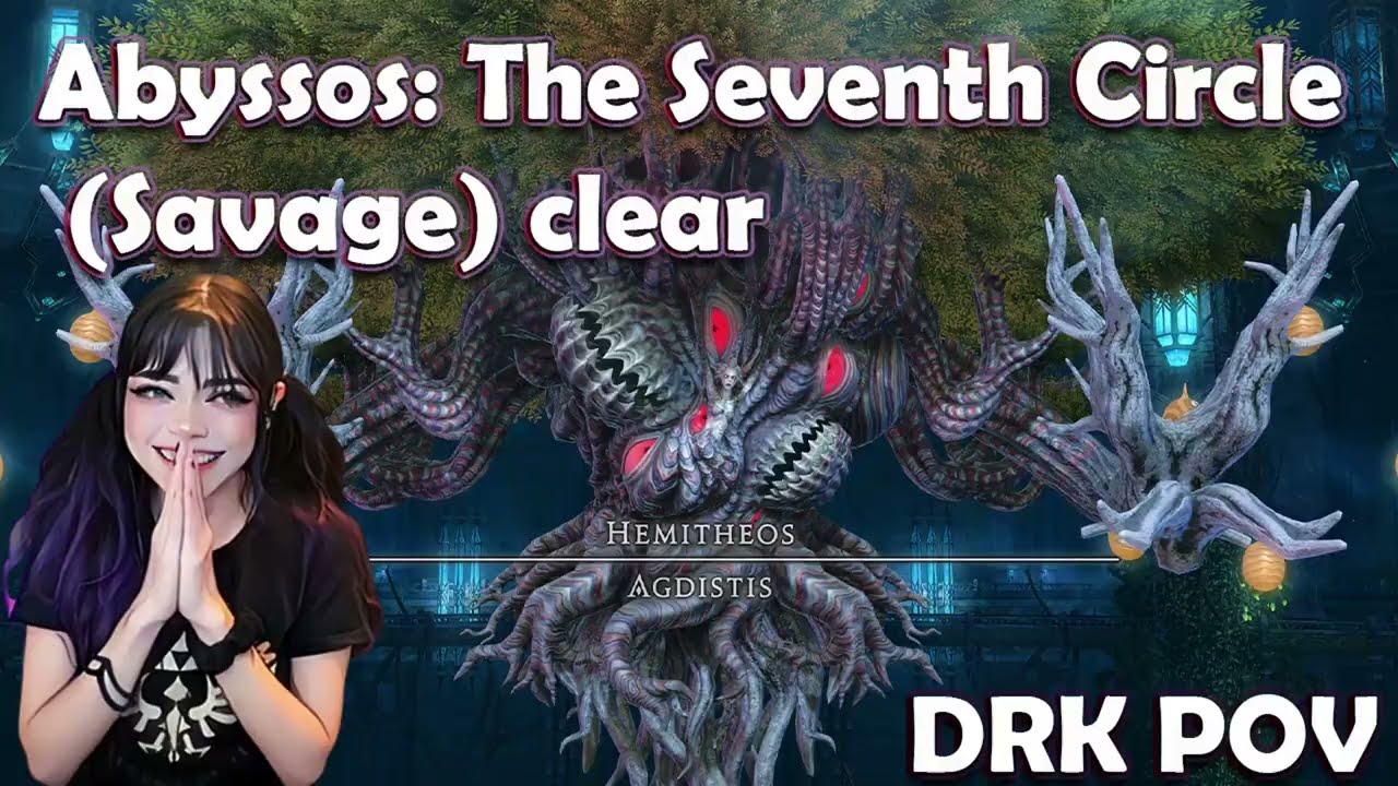 FFXIV | Abyssos: The Seventh Circle (Savage) P7S - DRK POV