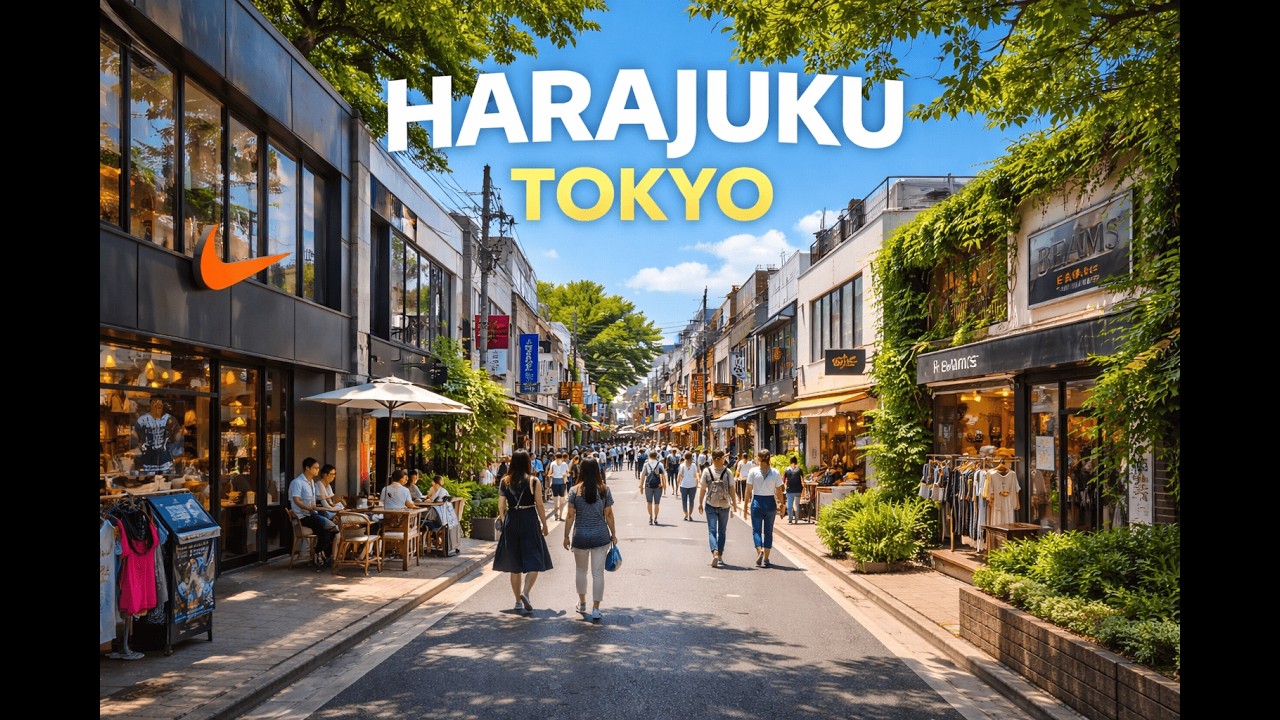 【Harajuku Tokyo】Tokyo's Hidden Gem: A Peaceful Morning Walk Through Harajuku's Cat Street